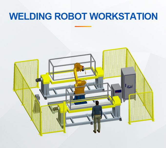 Hwashi สภาพใหม่ แบตเตอรี่ อุตสาหกรรมเก็บพลังงาน ตู้อัตโนมัติ การปั่นและการบดสถานีหุ่นยนต์ Case 2