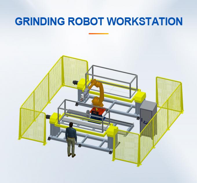 Hwashi สภาพใหม่ แบตเตอรี่ อุตสาหกรรมเก็บพลังงาน ตู้อัตโนมัติ การปั่นและการบดสถานีหุ่นยนต์ Case 3