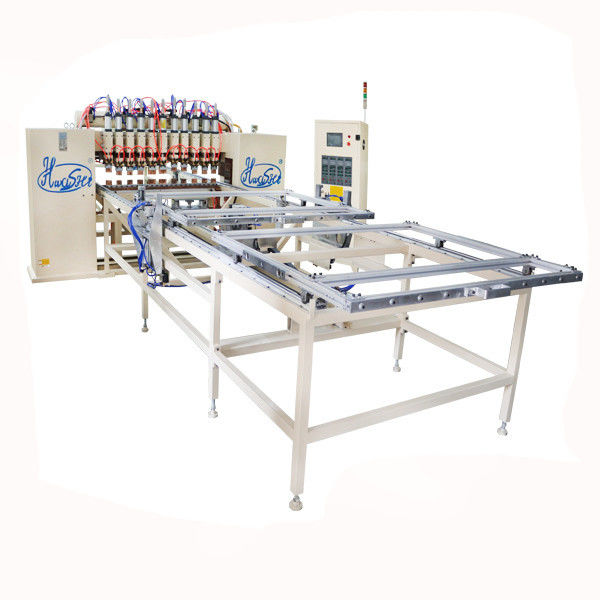 อัตโนมัติความละเอียดสูงเหล็ก Mesh Multi Head สปอต Welder สาย Rack Gantry สปอต Welder เครื่อง