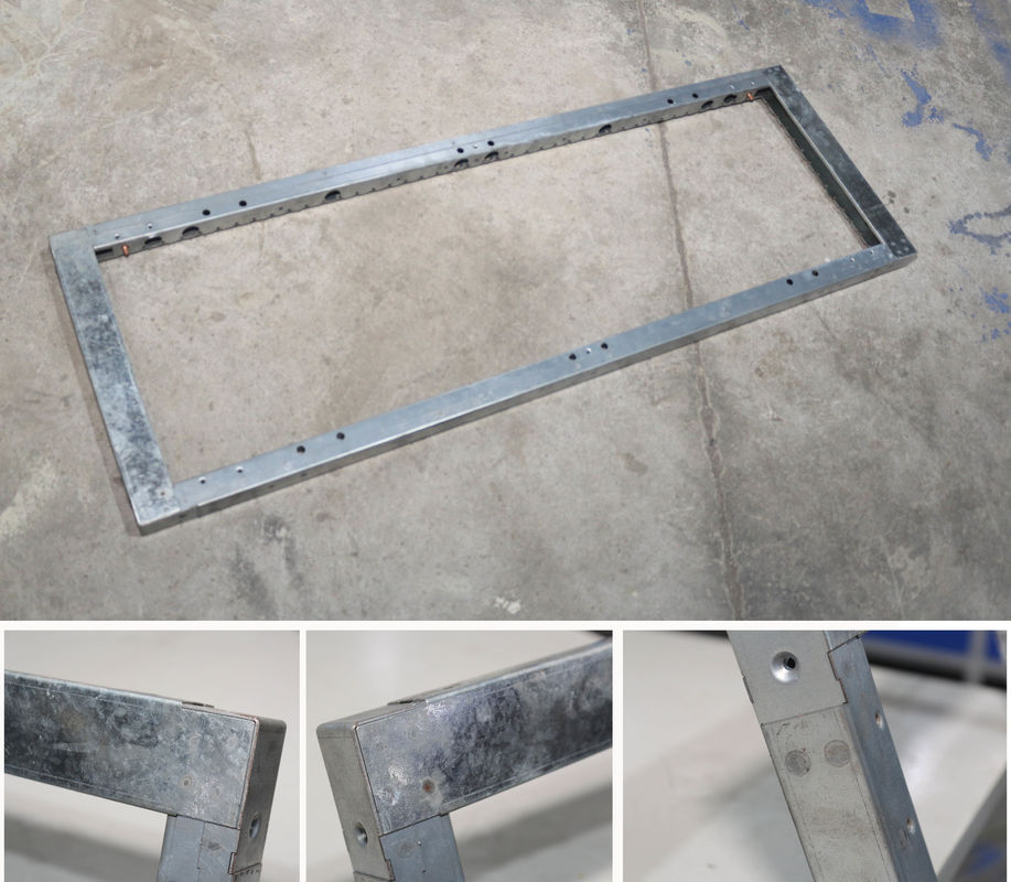 เครื่องเชื่อมจุด Cnc 7Axis หัวสอง แบบอัตโนมัติแผ่นโลหะสําหรับ Rack Squat
