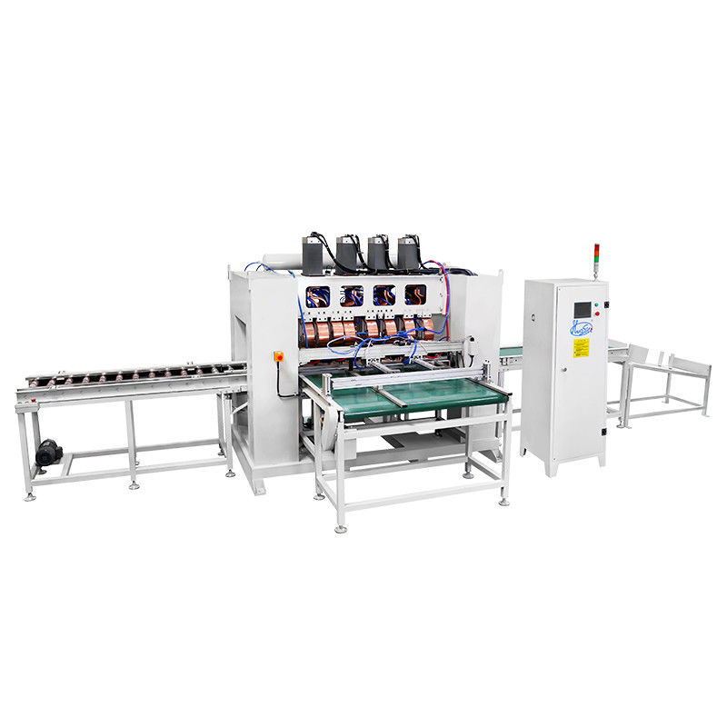 อัตโนมัติ gantry ประเภทหลายจุดเครื่องปั่นสําหรับเหล็ก shelf stiffeners