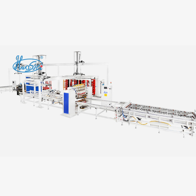 เครือข่าย IBC สายการผลิตกรอบกรง IBC เครื่องบิดเครือข่ายท่อสองสถานี