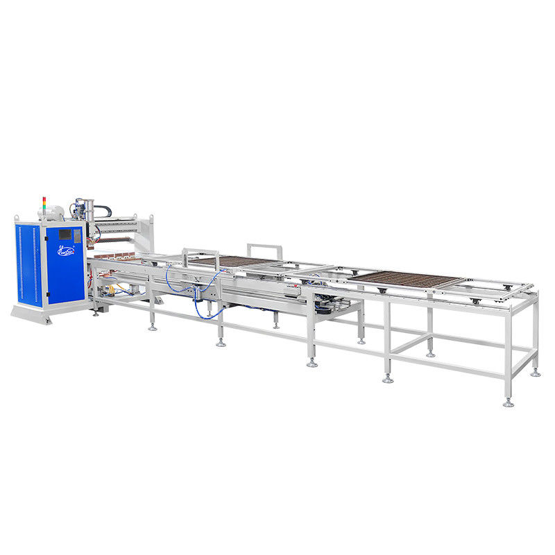 HWASHI อุปกรณ์การปั่น อัตโนมัติ Gantry Style Multi Head Spot Row เครื่องปั่นสําหรับเครือสายไฟ สินค้าร้อน