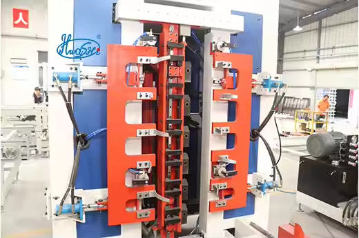 Hwashi IBC Cage Frame อัตโนมัติ เครื่องปั่น สายการผลิต เครื่องปั่น Mesh
