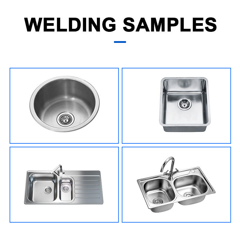 Hwashi อัตโนมัติ 304 สแตนเลส ซิงค์ Rolling Seam เครื่องเชื่อม CNC ซิงค์ เครื่องเชื่อม / Undermount ห้องครัวซิงค์