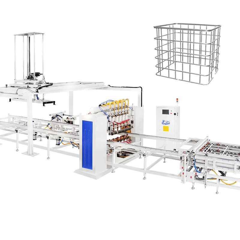 เครื่องเชื่อมถัง IBC แบบกรง ประสิทธิภาพการดัด 20 ถึง 25 วินาที พร้อมระบบควบคุม PLC และเวลาทดสอบการสั่นสะเทือน 0 ถึง 1 ชั่วโมง